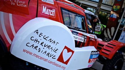 Un des buggys Optimus MD qui roule pour Mécénat Chirurgie Cardiaque