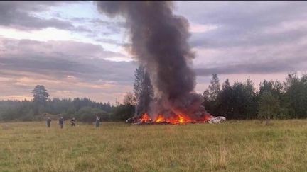 Russie : des questions après la mort d'Evguéni Prigojine dans un crash d'avion (France 2)