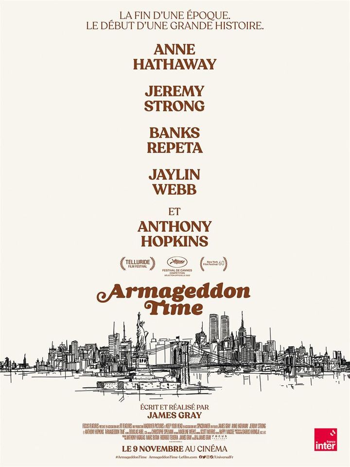 L'affiche d'"Armageddon Time" de James Gray (2022).
 (UNIVERSAL PICTURES INTERNATIONAL FRANCE)