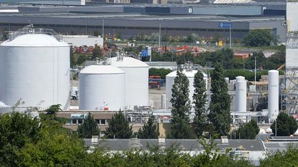 &nbsp; (Le site Air Products de St-Quentin Fallavier, classé Seveso seuil bas, produit des gaz pour l'industrie, la santé, l'agroalimentaire © MaxPPP)