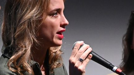 La comédienne Adèle Haenel à NewYork le 29 septembre 2019 (MIKE COPPOLA / GETTY IMAGES NORTH AMERICA)