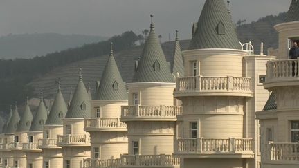 Une ville fantôme en Turquie (CAPTURE ECRAN FRANCE 2)