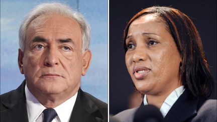 Nafissatou Diallo accuse l'ancien patron du Fonds mon&eacute;taire international d'agression sexuelle dans sa suite du Sofitel le 14 mai. (FRANCOIS GUILLOT / STAN HONDA / AFP)