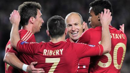 La joie du Bayern Munich autour de Robben