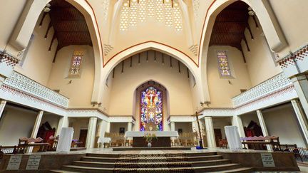 La cathédrale Saint-Pierre de Rabat a été construite entre 1919 et 1921. (Photo AFP/Sylvain Sonnet)