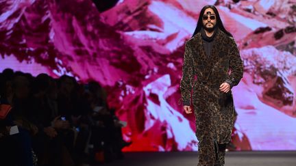 Etro automne-hiver 2017-18, en janvier 2017 à Milan
 (GIUSEPPE CACACE / AFP)