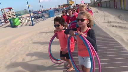 Pas-de-Calais : les enfants au paradis sur la plage du Touquet