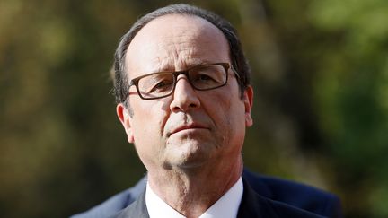 Fran&ccedil;ois Hollande &agrave; l'Elys&eacute;e, &agrave; Paris, le 9 septembre 2014. (PATRICK KOVARIK / AFP)