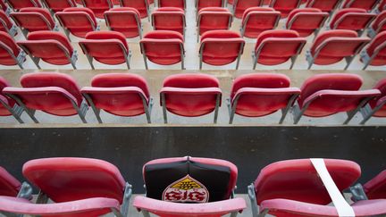 La Mercedes-Benz Arena, stade situé à Stuttgart dans le Land de Bade-Wurtemberg en Allemagne. (MARIJAN MURAT / DPA)