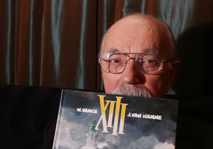 Le dessinateur belge William Vance, auteur de la série culte "XIII".
 (MICHEL KRAKOWSKI / BELGA / AFP)