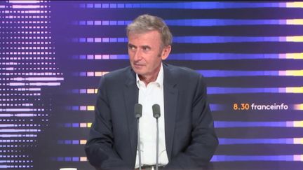 Brice Teinturier, deputy general director of the Ipsos polling institute, guest of "8:30 a.m. franceinfo" on Friday August 18, 2023. (Radio France)