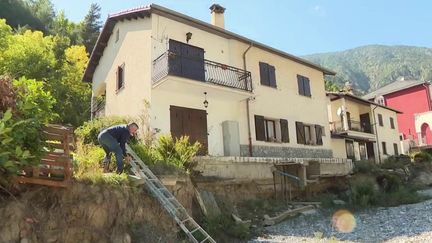 Il y a un an, des pluies diluviennes frappaient la vallée de La&nbsp;Roya&nbsp;et d’autres vallées des Alpes-Maritimes. (CAPTURE ECRAN FRANCE 3)