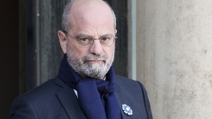 Le ministre de l'Eudcation nationale, Jean-Michel Blanquer, le 10 novembre 2021 à Paris. (LUDOVIC MARIN / AFP)