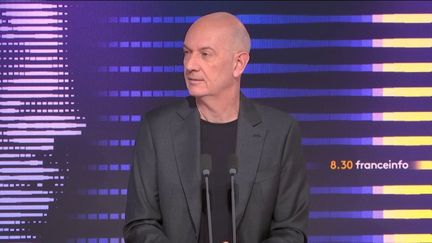 Roland Lescure, ministre délégué chargé de l'Industrie? était l'invité du "8h30 franceinfo", samedi 25 novembre 2023. (RADIO FRANCE / FRANCEINFO)