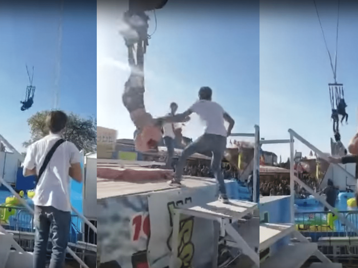 Video Foire Du Trone A Paris Une Jeune Fille Frole La Mort Sur Un Manege A Sensation