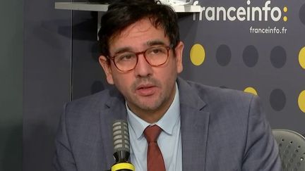 Sébastien Soriano, président de l’Arcep (Autorité de régulation des communications électroniques et des Postes) sur franceinfo le 29 septembre 2020. (FRANCEINFO / RADIOFRANCE)