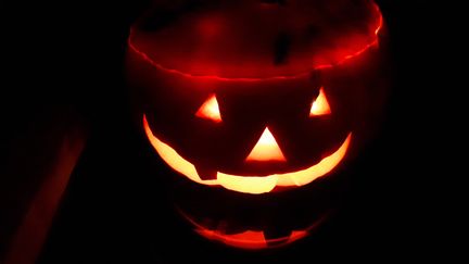 Une citrouille d'Halloween. (MATTHIEU DARRIET / RADIO FRANCE)