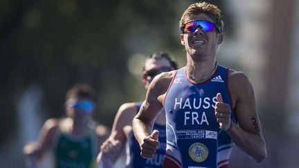 Le triathlète français David Hauss (FELIPE DANA/AP/SIPA / AP)