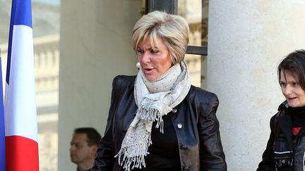 La préfère Françoise Souliman, en mars 2012 au palais de l'Elysée. (KENZO TRIBOUILLARD / AFP)