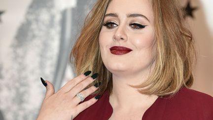 Adele le 24 février 2016 à Londres.
 (Niklas Halle&#039;n / AFP)