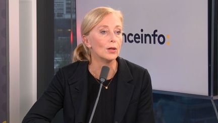 Charlotte Caubel, secrétaire d’État chargée de l’Enfance, était l'invité de france le 20 octobre 2022. (FRANCEINFO / RADIO FRANCE)