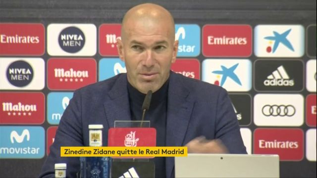 Zidane : "après trois années, je pense que c'est la décision adéquat"