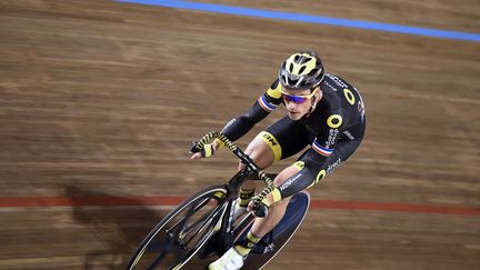 Sylvain Chavanel sera à Hong-Kong pour les Mondiaux sur piste (NICOLAS TUCAT / AFP)