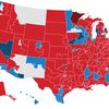 CARTES. Midterms 2018 : découvrez les résultats Etat par Etat, district par district (NICOLAS ENAULT)