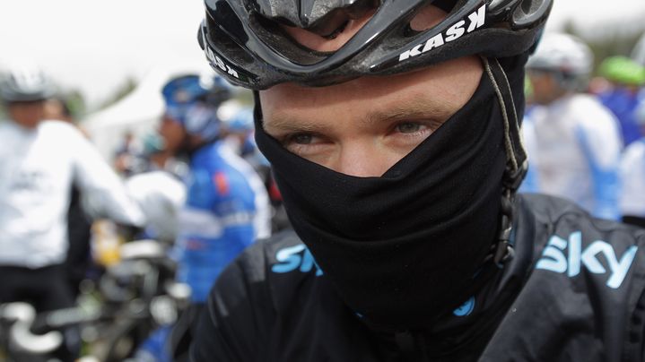 Christophe Froome lors du Tour de Californie (Etats-Unis), le 15 mai 2011.&nbsp; (DOUG PENSINGER / GETTY IMAGES NORTH AMERICA)