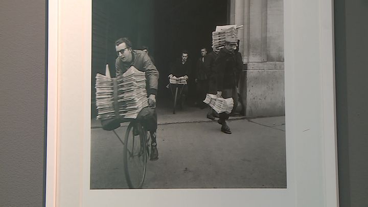 Exposition "Les vélos de Doisneau" au couvent Sainte-Cécile de Grenoble (France 3 Alpes)