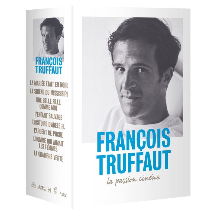 Le coffret DVD "François Truffaut - La Passion Cinéma". (Arte Vidéo)