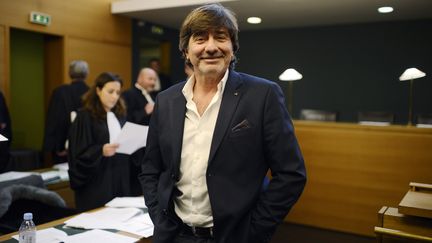 L'ancien policier Michel Neyret au tribunal de Lyon (Rhône), le 16 décembre 2014.&nbsp; (JEFF PACHOUD / AFP)