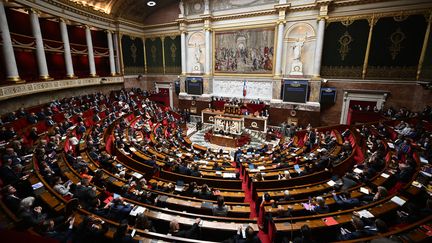 L'Assemblée nationale le 19 octobre 2022. (EMMANUEL DUNAND / AFP)