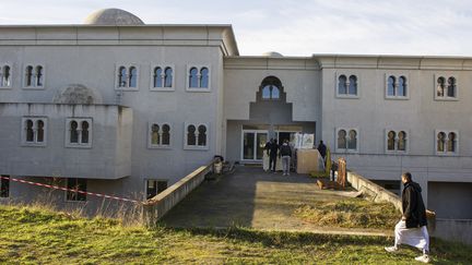 La mosqu&eacute;e en construction de Poitiers (Vienne), le 12 janvier 2015. (GUILLAUME SOUVANT / AFP)