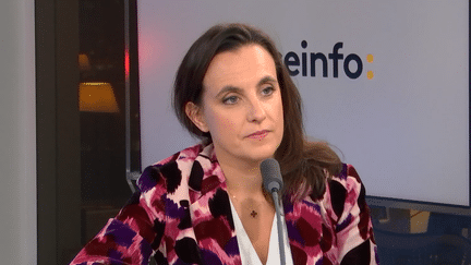 Laure Verdeau, directrice de L’Agence Bio, le mardi 19 décembre 2023. (RADIOFRANCE / FRANCEINFO)