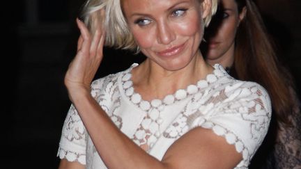 Cameron Diaz ressemble de plus en plus &agrave; un canard sous st&eacute;ro&iuml;des. On se dit que dans 10 ans, elle sera le croisement le plus plausible de Madonna et Donatella Versace. (MAXPPP)