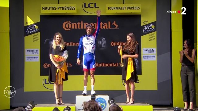 Tour de France 2019 : Thibaut Pinot sur le podium