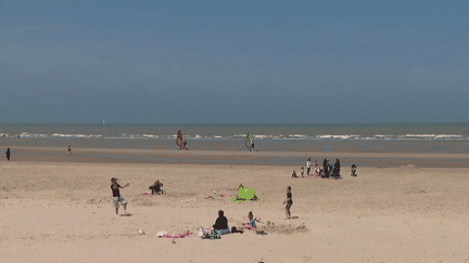 Lundi de Pentecôte : les touristes profitent des plages du Nord (France 2)