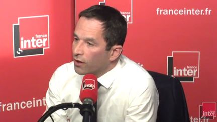 Benoît Hamon le 10 mai sur France Inter. (Radio France)