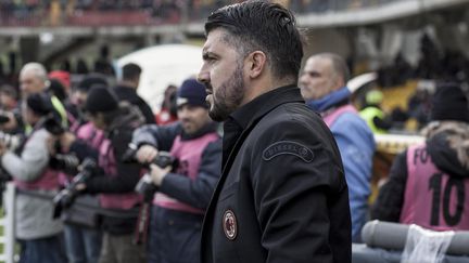 Gennaro Gattuso, arrivé en cours de saison sur le banc de l'AC Milan