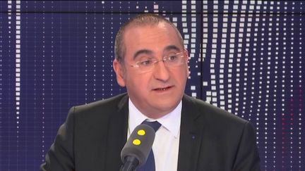 Laurent&nbsp;Nuñez, coordonnateur national du renseignement et de la lutte contre le terrorisme sur franceinfo. (RADIO FRANCE / FRANCEINFO)