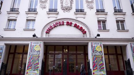 La façade du Théâtre de Paris dans le IXe arrondissement de Paris.
 (WARTNER/20 MINUTES/SIPA )