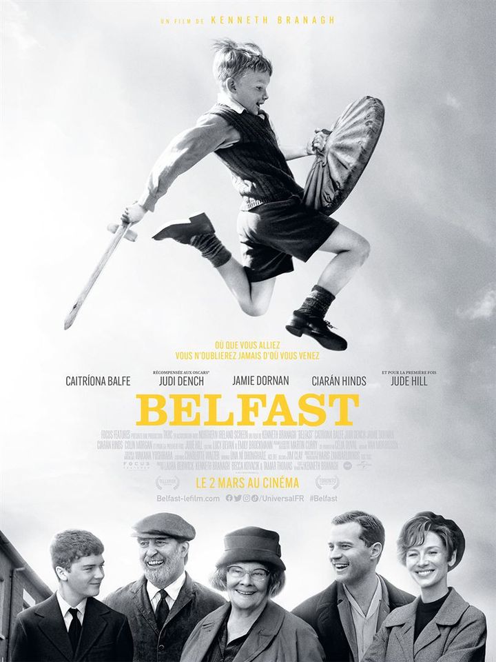 L'affiche de&nbsp;"Belfast" de Kenneth Branagh (2022). (UNIVERSAL PICTURES INTERNATIONAL)