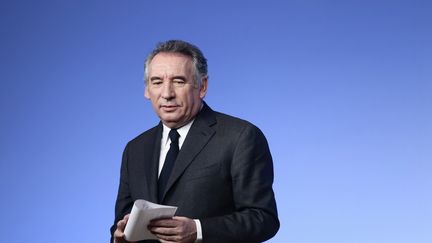 François Bayrou à Paris, le 16 décembre 2017. (PHILIPPE LOPEZ / AFP)