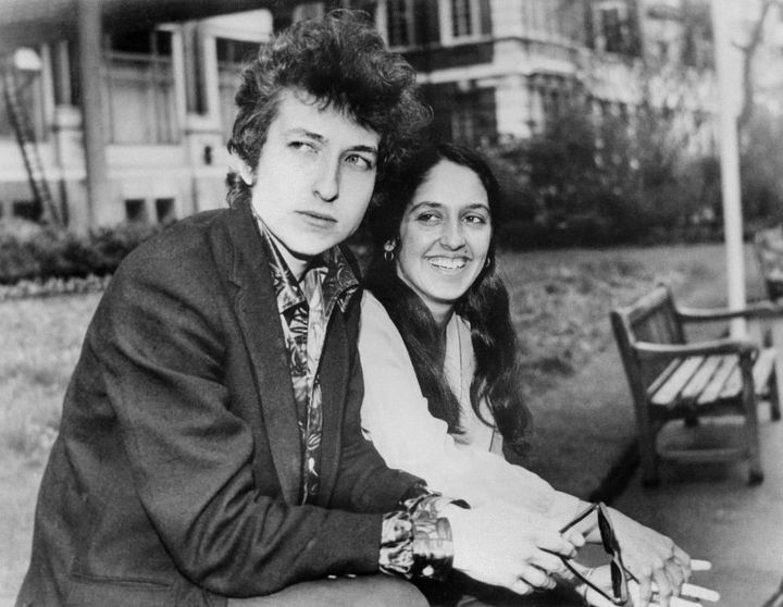 Bob Dylan et Joan Baez à Londres (1965)
 (UPI / AFP)