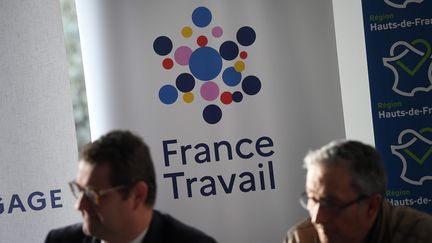 Une entreprise éphémère pour des demandeurs d'emploi de plus de 45 ans est présentée au Greta de Valenciennes (Nord), le 19 mars 2024. (PIERRE ROUANET / LA VOIX DU NORD / MAXPPP)