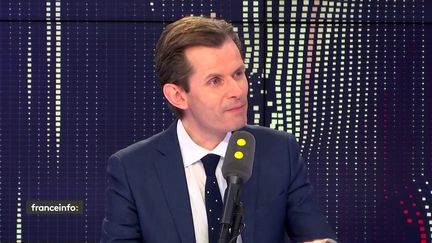 Guillaume Larrivé, député LR de l'Yonne, le 4 février 2019 sur franceinfo. (FRANCEINFO)