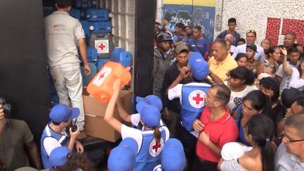 Venezuela : l'aide humanitaire arrive