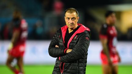 Le président du RCT Mourad Boudjellal. (NICOLAS TUCAT / AFP)