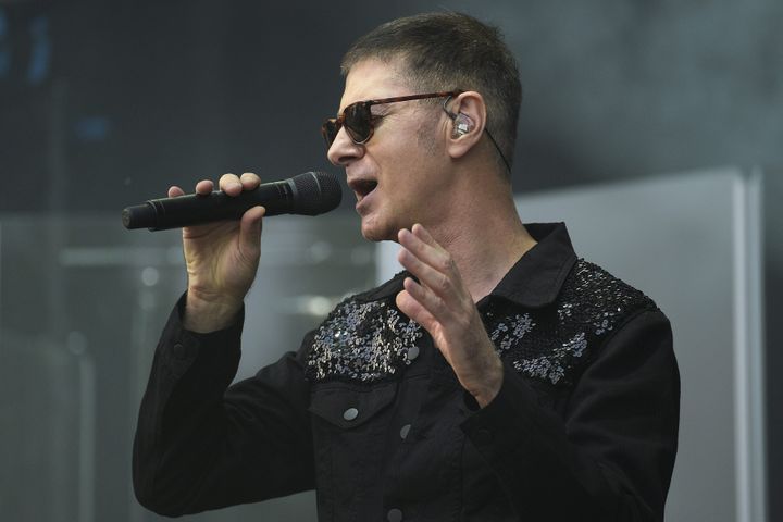 Etienne Daho sur la scène des Eurockéennes 2015
 (HUGO MARIE/EPA/Newscom/MaxPPP)